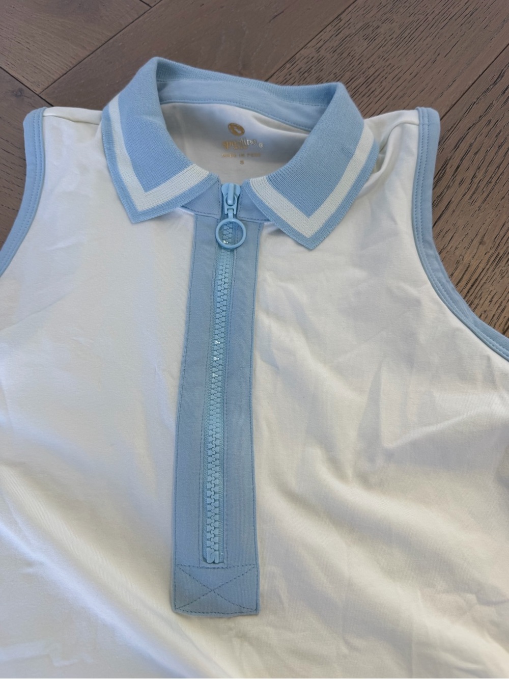 Spartina 449 Floral White Tennis Skort & Polo Set - Picture 11 of 12